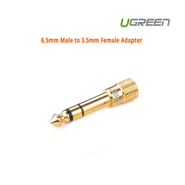 UGREEN 6.5mm Male to 3.5mm Female Audio Adapter (20503) | High-Quality Sound Connector