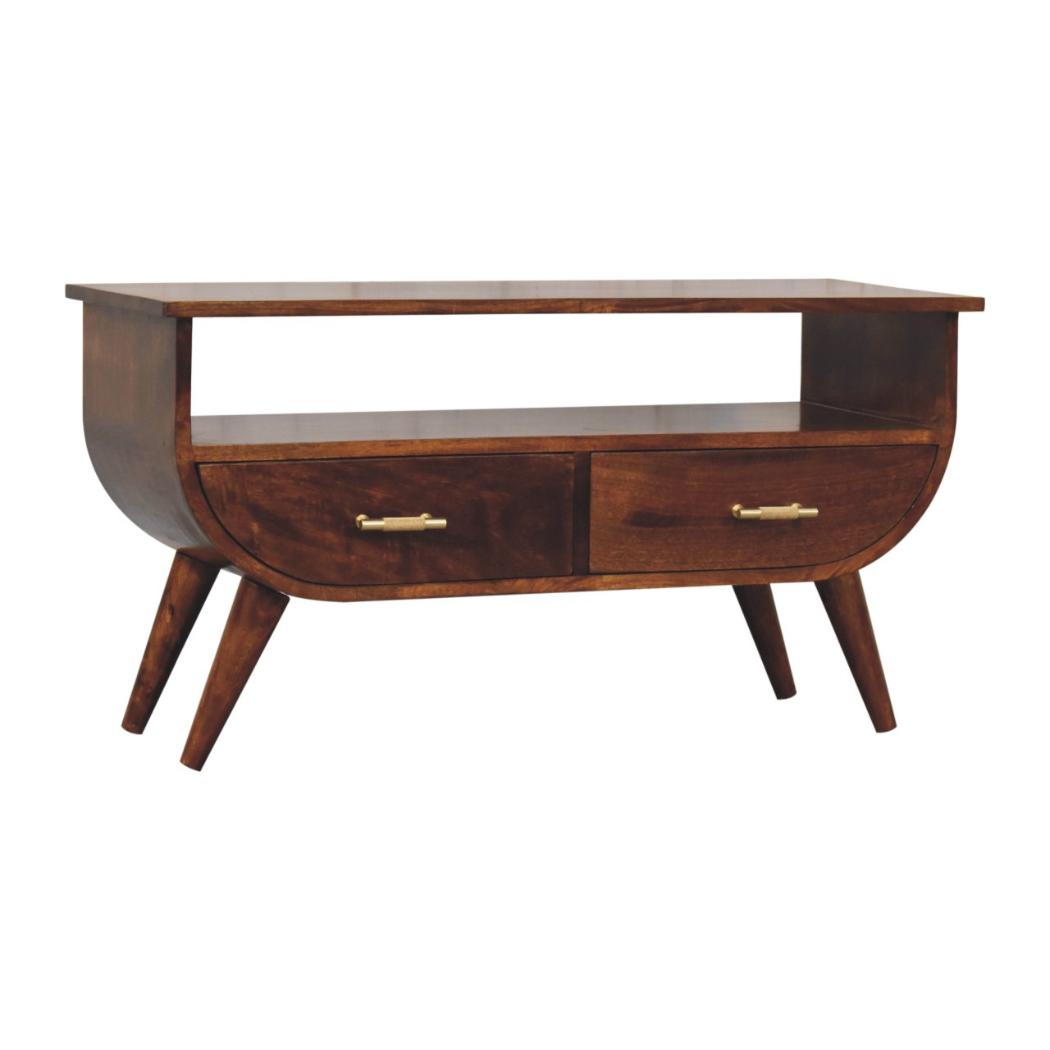 Agra Media Unit | Contemporary TV Storage | Clean-Lined Design