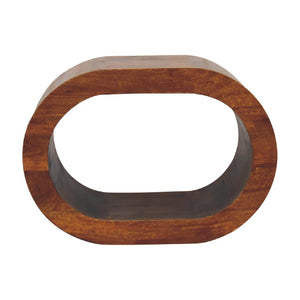 Amaya Bedside | Solid Mango Wood | Natural Wood Finish | Artisan-Crafted Design