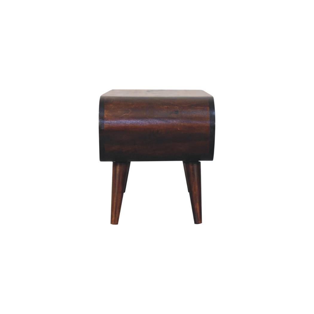 Amaya Coffee Table | Walnut Finish | Contemporary Living Room Design