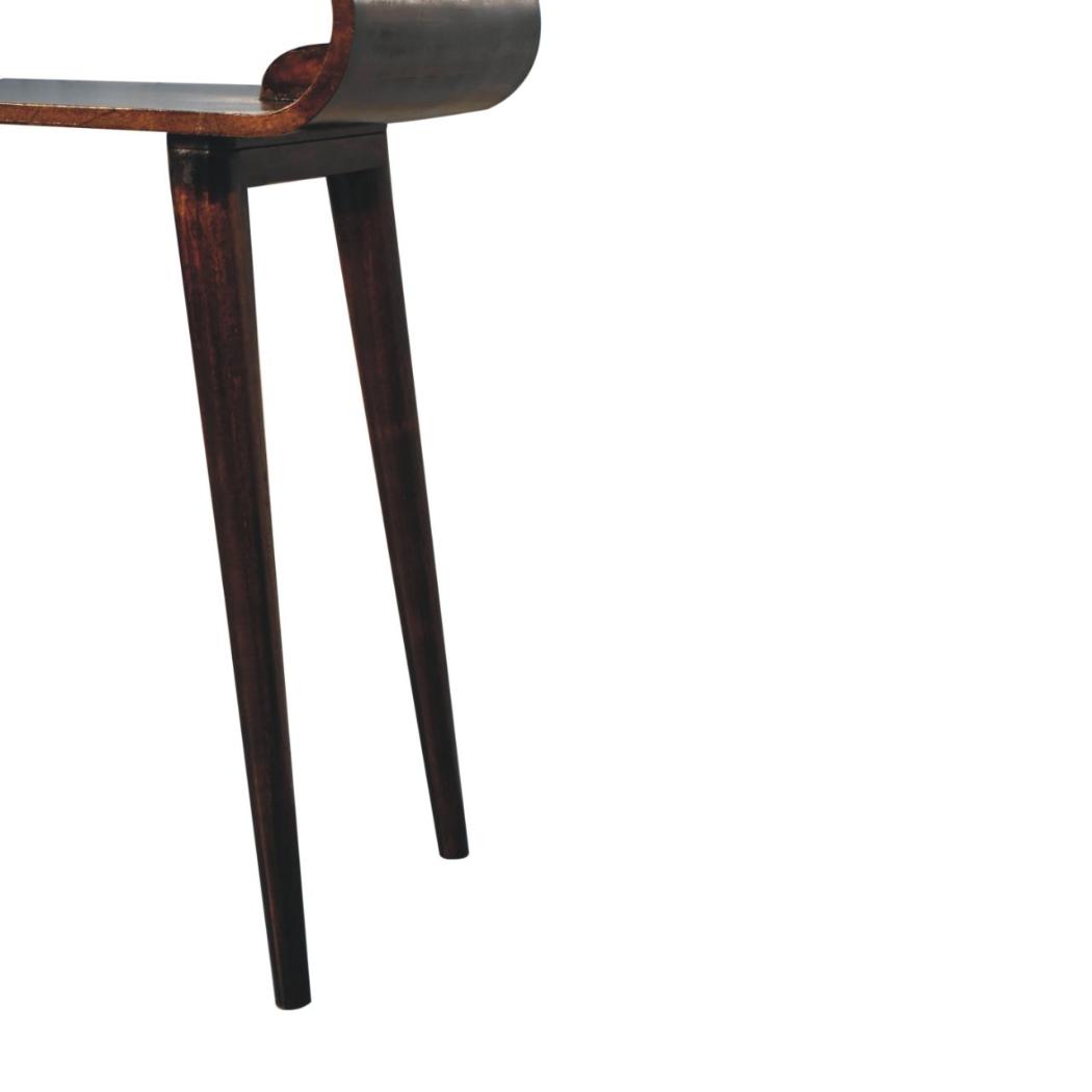 Amaya Console Table | Solid Mango Wood | California Walnut Finish