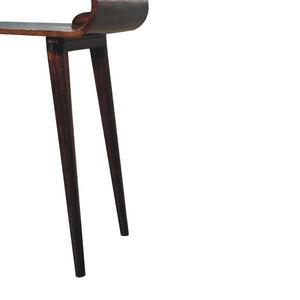 Amaya Console Table | Solid Mango Wood | California Walnut Finish