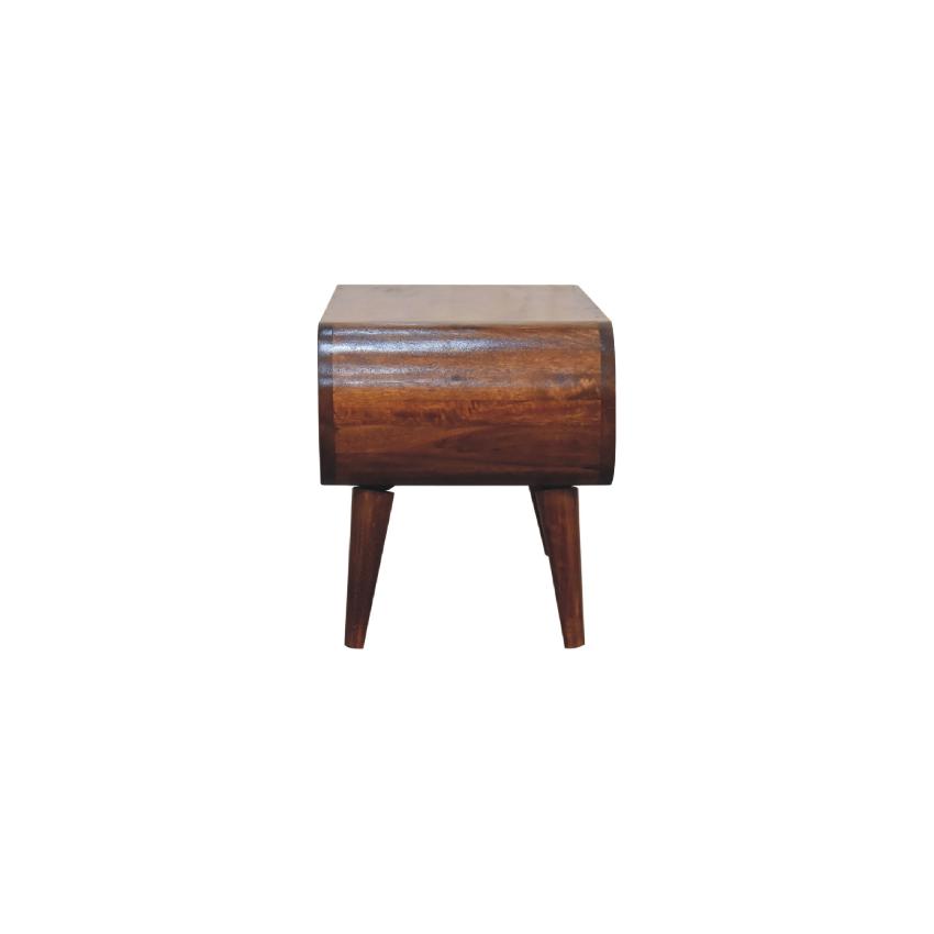 Amaya Nordic Style Coffee Table | Solid Wood | Modern Natural Finish