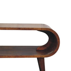 Amaya Nordic Style Coffee Table | Solid Wood | Modern Natural Finish