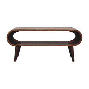 Amaya Nordic Style Coffee Table | Solid Wood | Modern Natural Finish