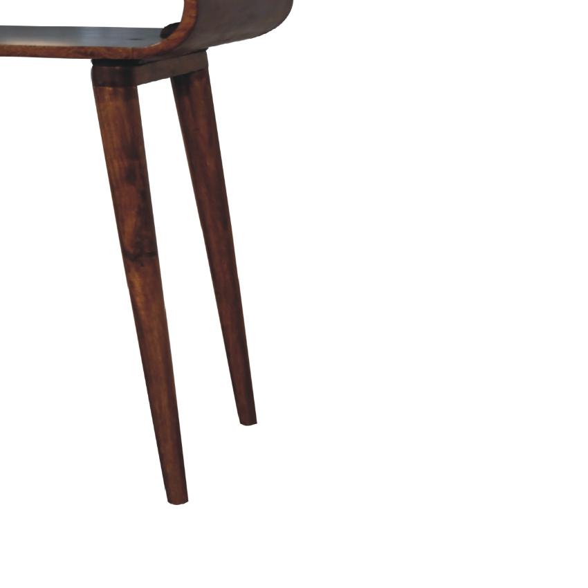 Amaya Nordic Style Console Table | Solid Wood | Entryway Hall Table