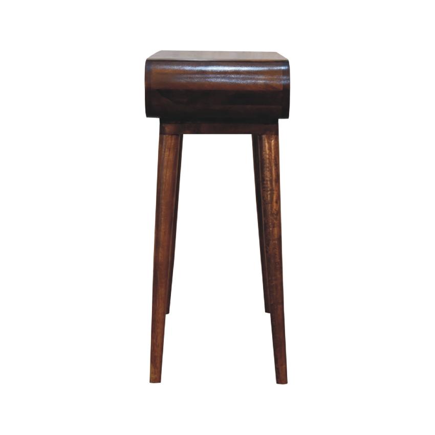Amaya Nordic Style Console Table | Solid Wood | Entryway Hall Table