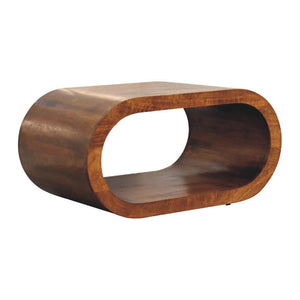 Amaya Coffee Table | Solid Wood | Natural Living Room Table
