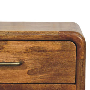 Amber Oak Bedside Table | Warm Oak Character | Timeless Bedroom Furniture