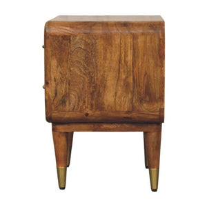 Amber Oak Bedside Table | Warm Oak Character | Timeless Bedroom Furniture
