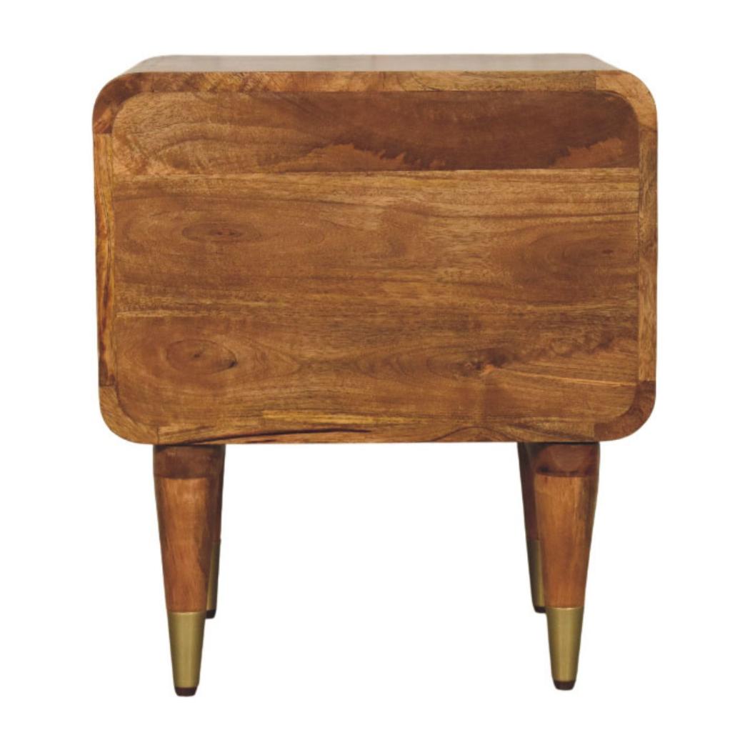 Amber Oak Bedside Table | Warm Oak Character | Timeless Bedroom Furniture
