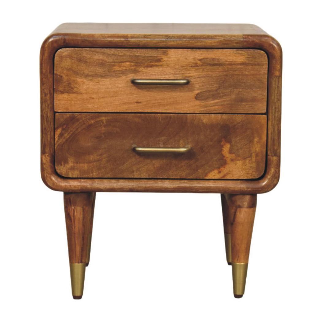 Amber Oak Bedside Table | Warm Oak Character | Timeless Bedroom Furniture
