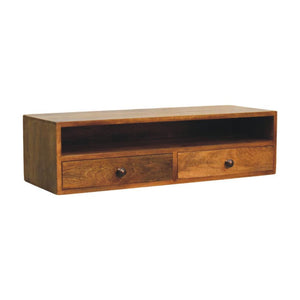 Amber Open Media Unit | Low-Profile TV & Display Storage