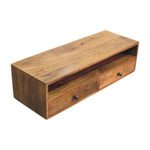 Amber Open Media Unit | Low-Profile TV & Display Storage
