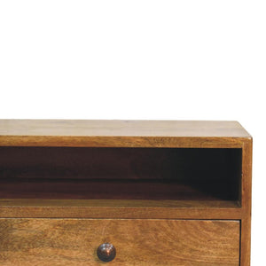 Amber Open Media Unit | Low-Profile TV & Display Storage