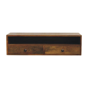 Amber Open Media Unit | Low-Profile TV & Display Storage