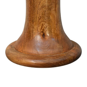 Amber Pedestal Console Table | Sculptural Base | Warm Statement Furniture