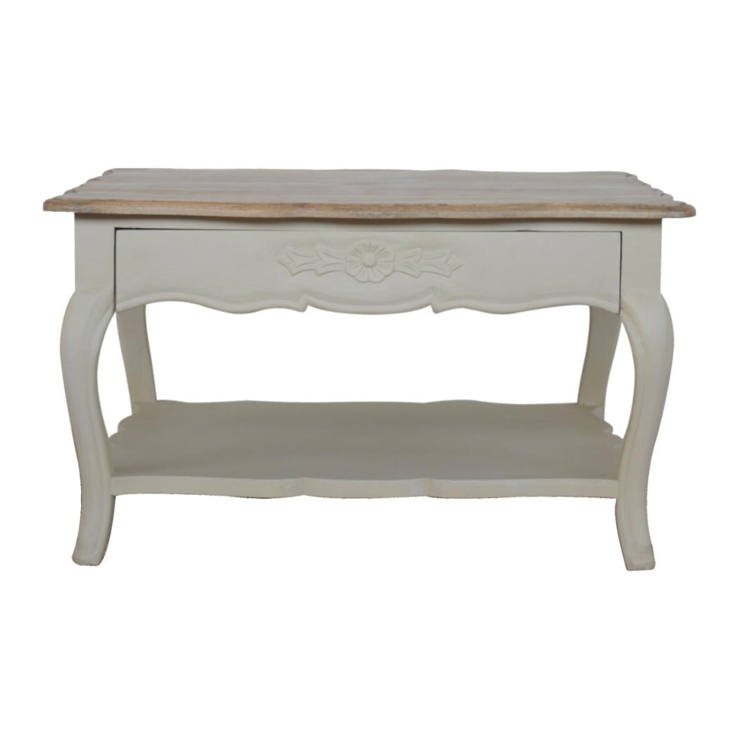 Amberly Carved Coffee Table | Artisan Detail | Statement Living Room Table