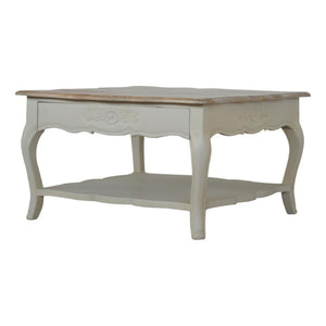 Amberly Carved Coffee Table | Artisan Detail | Statement Living Room Table