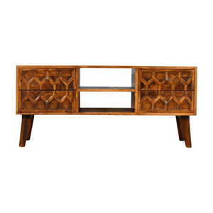 Amouri Media Unit | Contemporary TV Storage | Living Room Furniture