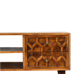 Amouri Media Unit | Contemporary TV Storage | Living Room Furniture