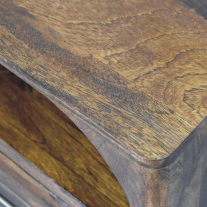 Arc Bedside Table | Curved Bedroom Storage | Sculptural Design