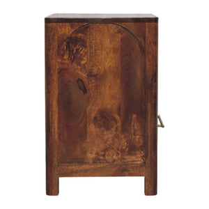 Arc Bedside Table | Curved Bedroom Storage | Sculptural Design