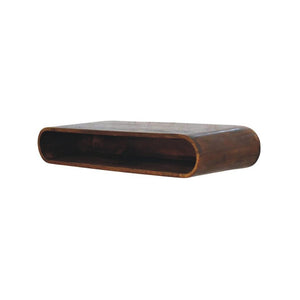 Arc Shadow Wall-Mounted Media Console | Floating TV Storage