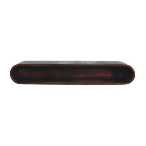 Arc Shadow Wall-Mounted Media Console | Floating TV Storage