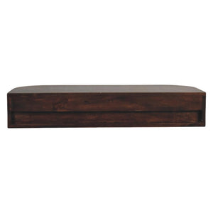 Arc Wall-Mounted Console Table | Floating Hallway Design | Curved Profile