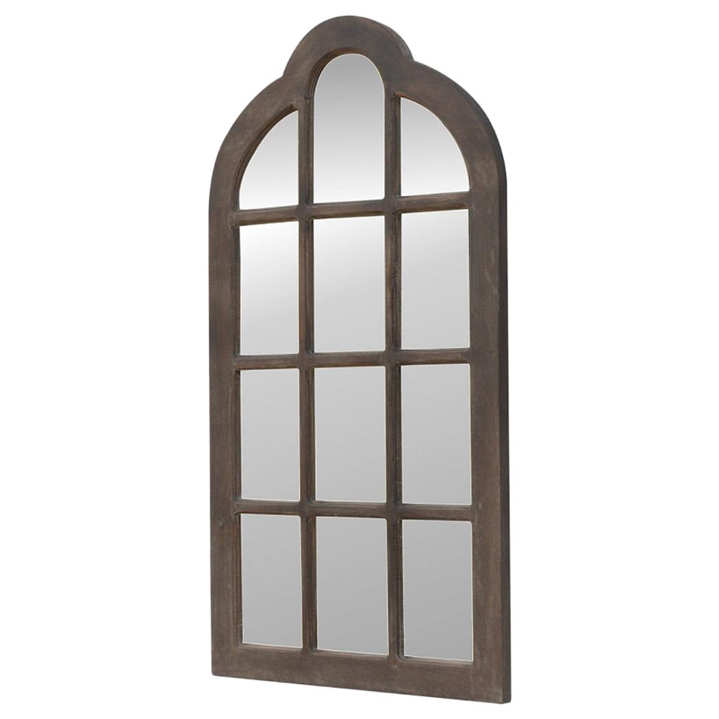 Arch Mirror | Mango Wood Frame | Natural Wall Accent for Bedroom & Hallway