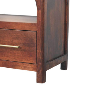 Arched Edge 2-Drawer Media Unit | Soft Arched Form | Living Room Furniture