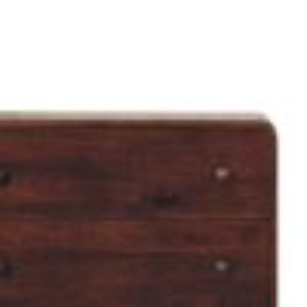 Arden Chest of Drawers | Solid Mango Wood | California Walnut Finish | 3 Drawer Storage Chest