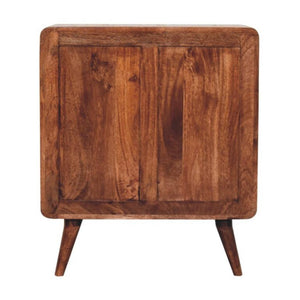 Arden Chest of Drawers | Solid Mango Wood | Honey Caramel Finish | 3 Drawer Storage Chest