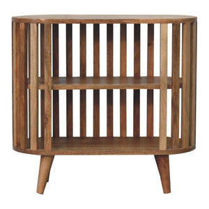 Ariella Cabinet | Solid Mango Wood | Natural Wood Finish | Artisan-Crafted Design