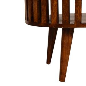 Ariella Chestnut Coffee Table | Solid Mango Wood | Artisan-Crafted Design