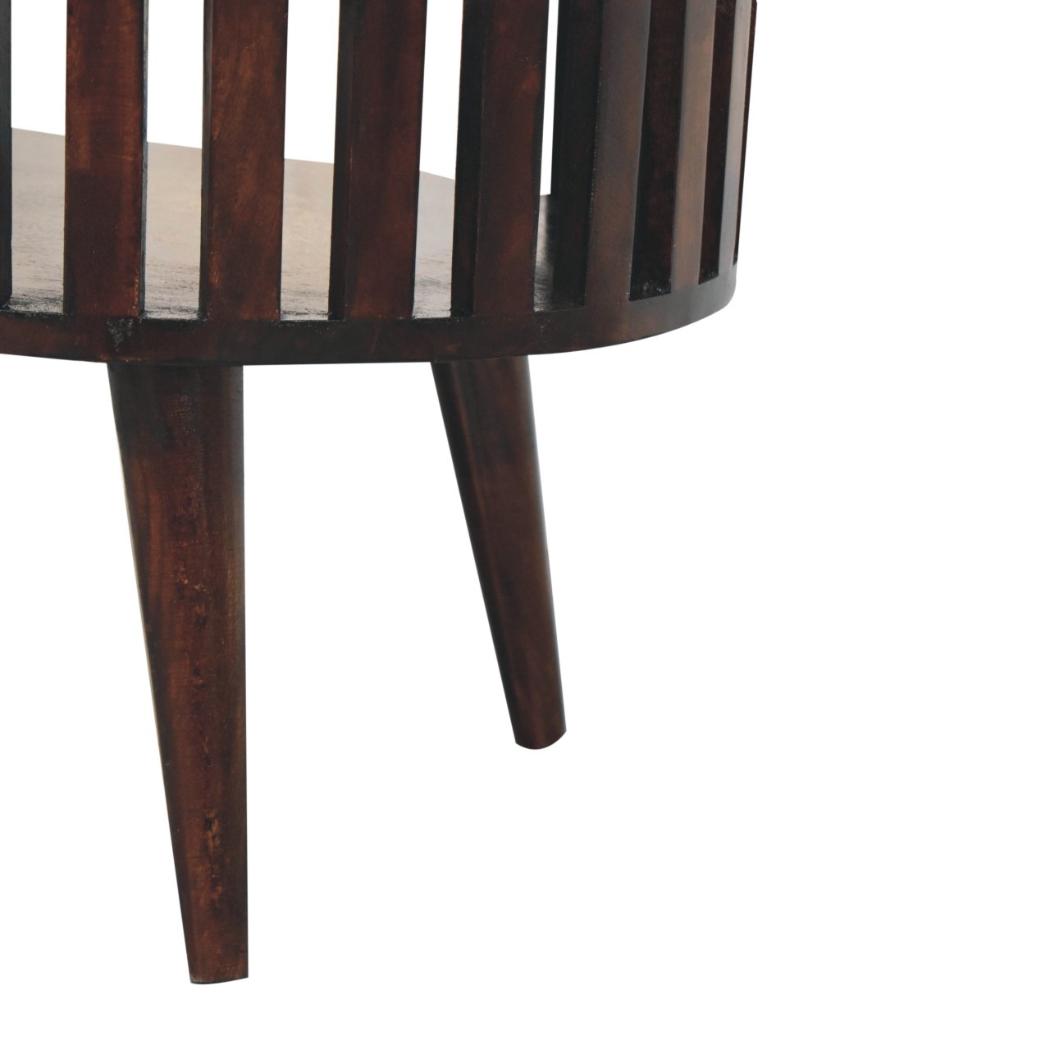 Ariella Coffee Table | Solid Mango Wood | California Walnut Finish