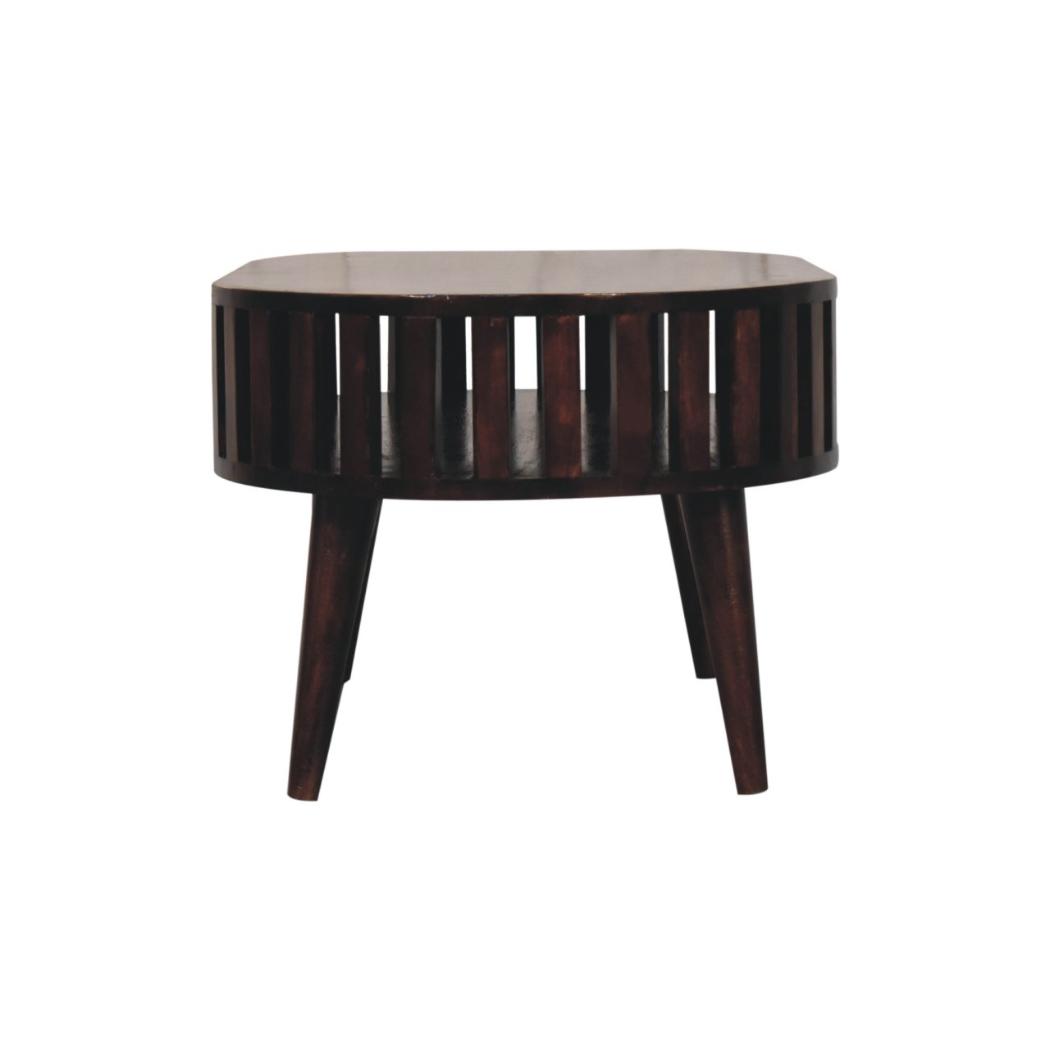 Ariella Coffee Table | Solid Mango Wood | California Walnut Finish