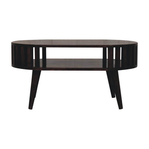 Ariella Coffee Table | Solid Mango Wood | California Walnut Finish