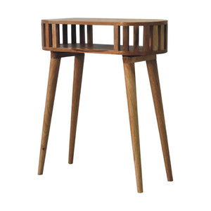 Ariella Console Table | Solid Mango Wood | Natural Wood Finish | Artisan-Crafted Design