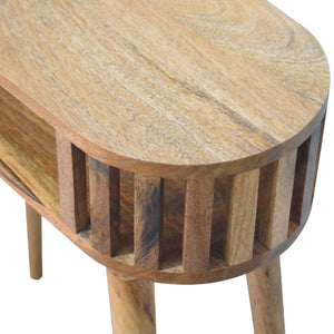 Ariella Console Table | Solid Mango Wood | Natural Wood Finish | Artisan-Crafted Design