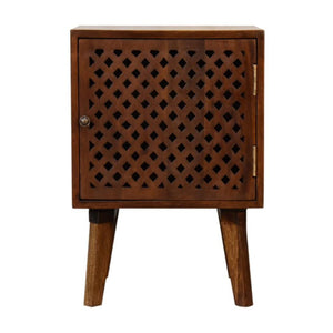 Arlo Bedside Table | Compact Bedroom Storage | Contemporary Design