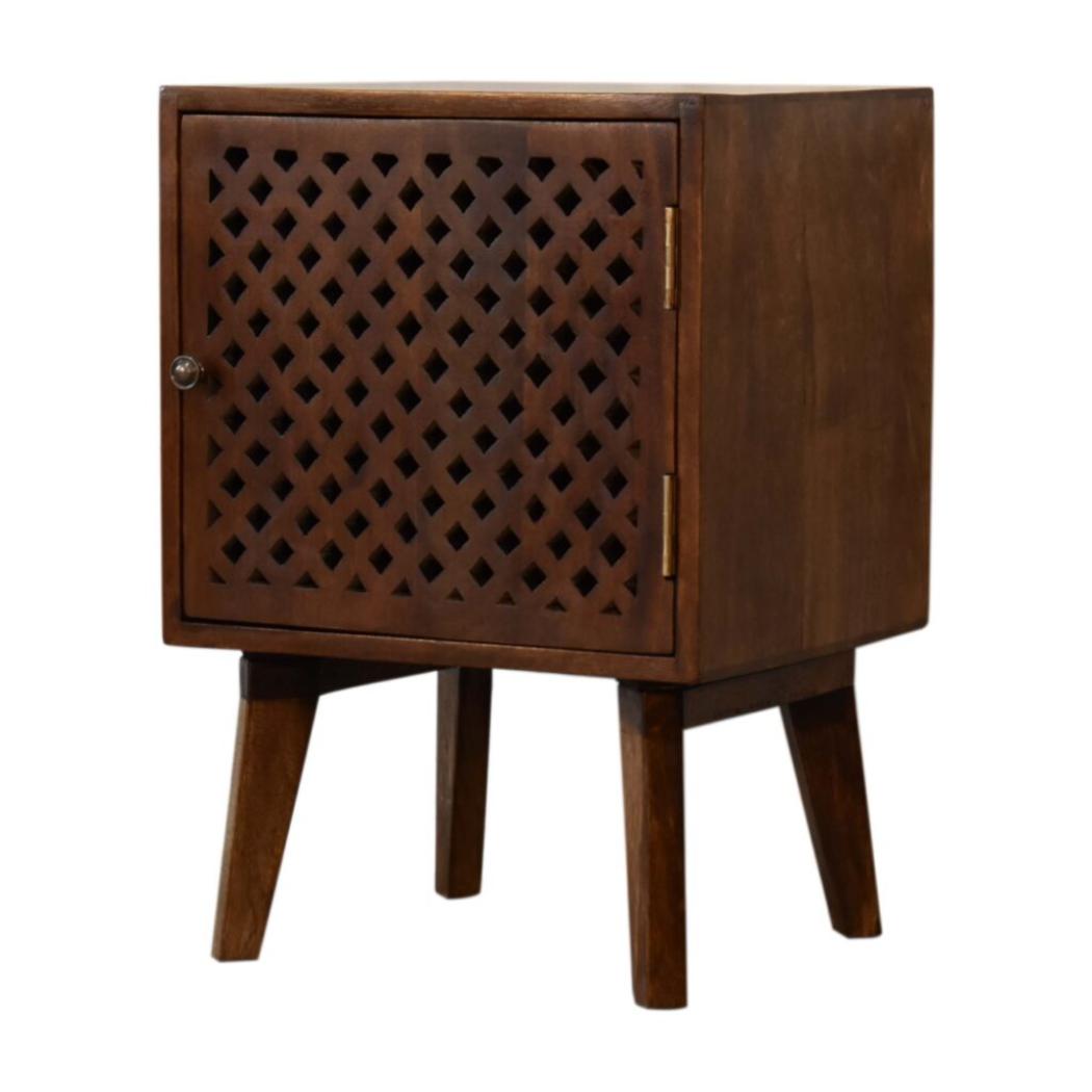 Arlo Bedside Table | Compact Bedroom Storage | Contemporary Design