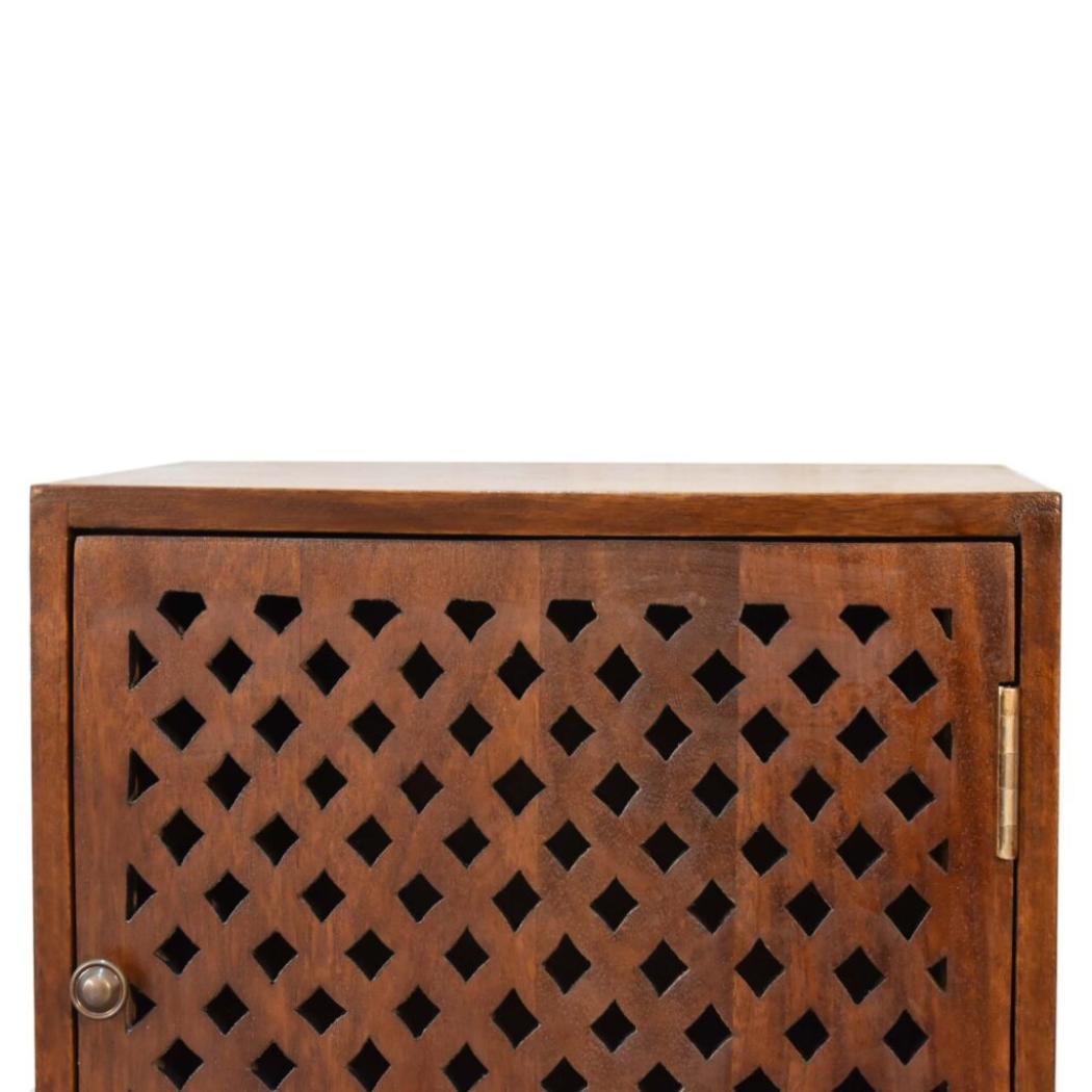 Arlo Bedside Table | Compact Bedroom Storage | Contemporary Design