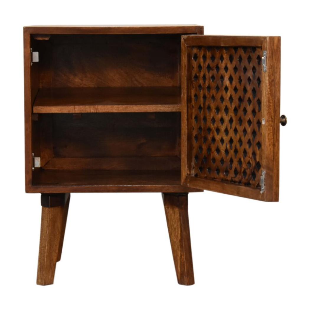 Arlo Bedside Table | Compact Bedroom Storage | Contemporary Design