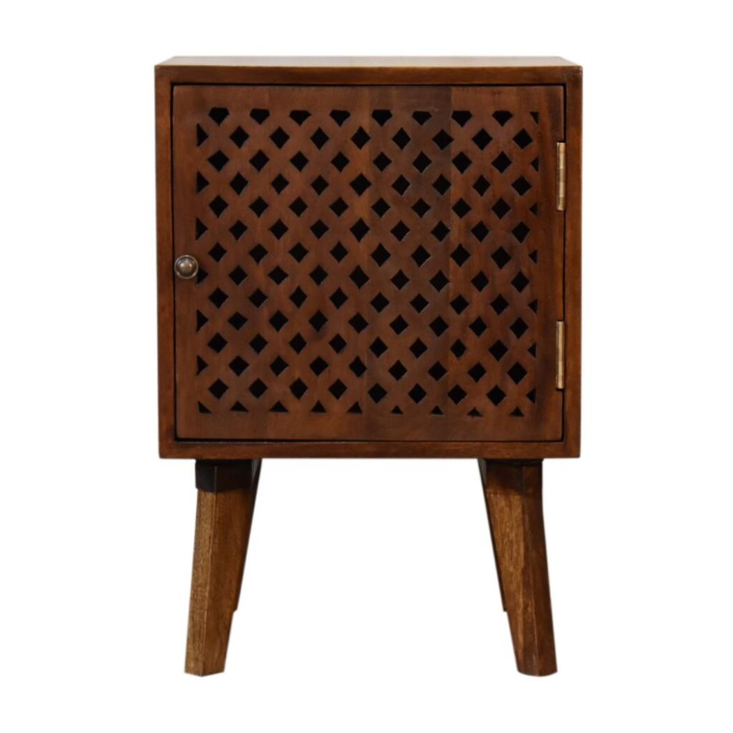Arlo Bedside Table | Compact Bedroom Storage | Contemporary Design