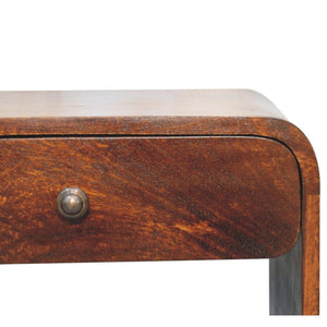 Aspen Open Bedside Table | Accessible Storage | Contemporary Design