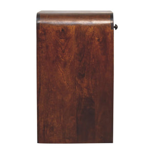 Aspen Open Bedside Table | Accessible Storage | Contemporary Design