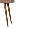 Assorted 3 Drawer Console Table | Solid Mango Wood | Chestnut Finish | Hallway Storage