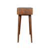 Assorted 3 Drawer Console Table | Solid Mango Wood | Chestnut Finish | Hallway Storage